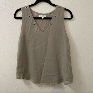 Novah blouse tan medium